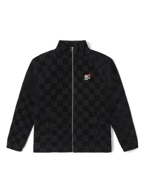 Vans (WMNS) Vans Anaheim Floral Cord Checker Jacket 'Black' VN00044DY28