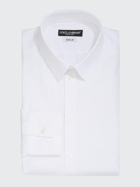 Dolce & Gabbana Men's Solid Dress Shirt