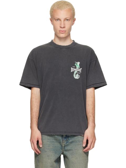 REPRESENT REPRESENT X THE VIPER ROOM DICE T-SHIRT - VINTAGE GREY