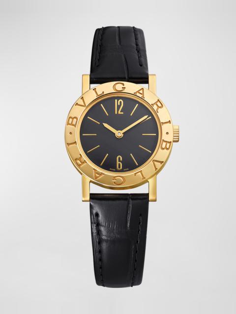 BVLGARI Unisex 26mm BVLGARI BVLGARI 18K Yellow Gold Watch