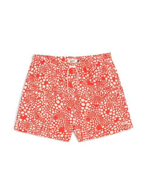 Bather Strawberry Speckle Swim Trunk