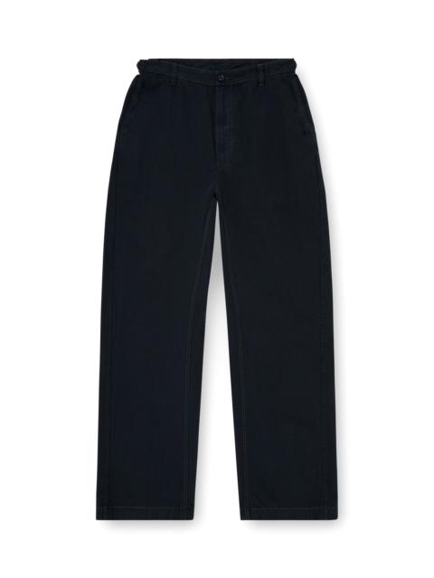 Diesel COTTON RIPSTOP PANTS WITH SIDE BUCKLES
