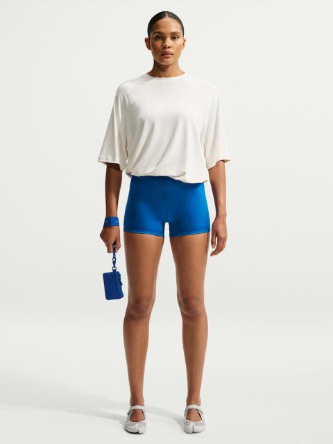 Nike NikeSKIMS Satin Shine Women's Mid-Rise 2" Boyshorts with Drawcord