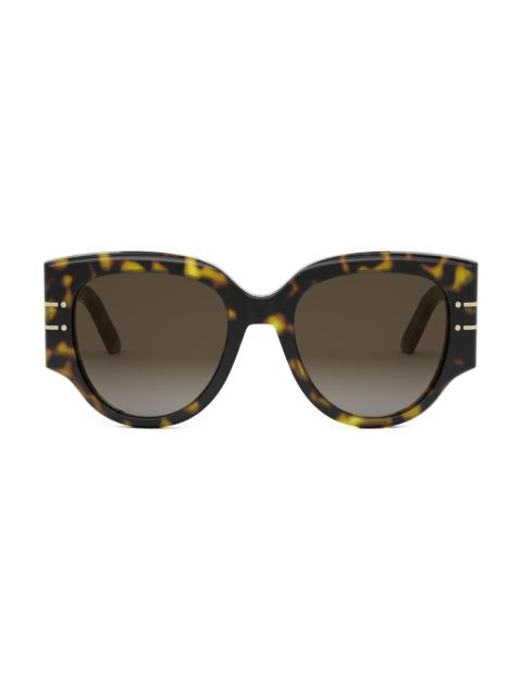Dior Women's DiorSignature R2I 53MM Butterfly Sunglasses - Tortoise Brown