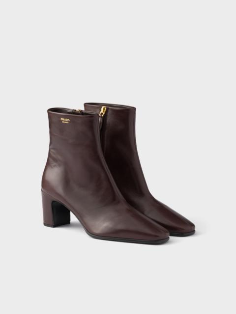 Prada Leather booties