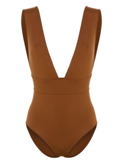 ERES Pigment V-neck swimsuit
