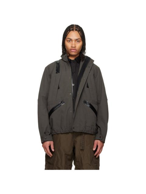 Khaki Weathercloth Blouson Jacket