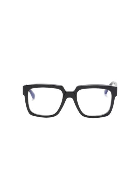 Kuboraum square-frame glasses