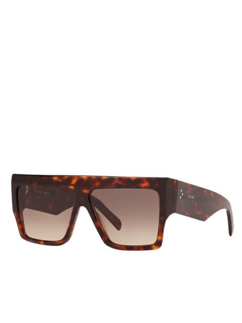 Oversized Sunglasses CL40092I Dark Havana