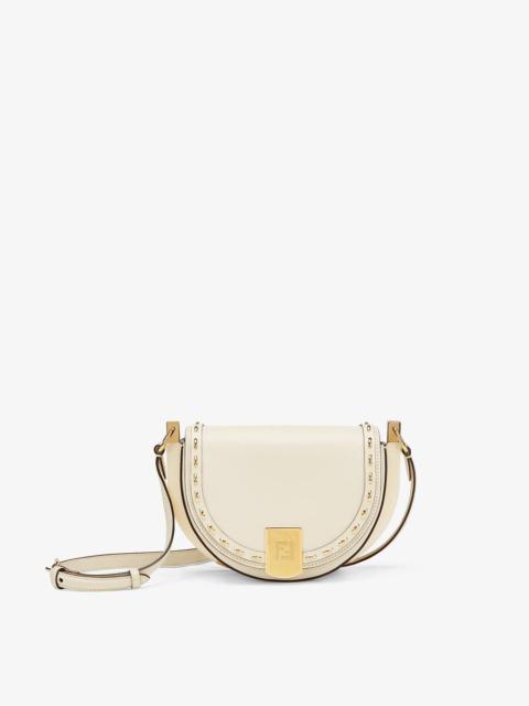 FENDI White leather bag