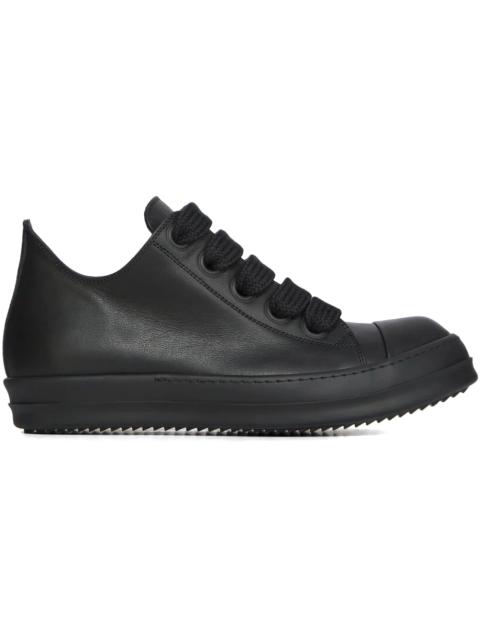 Rick Owens Rick Owens Jumbo Lace Low Sneakers All Black