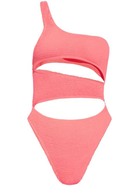 bond-eye Rico one-shoulder swimsuit