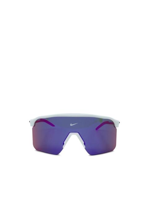 Nike Expedition Shield Team geometric-frame sunglasses