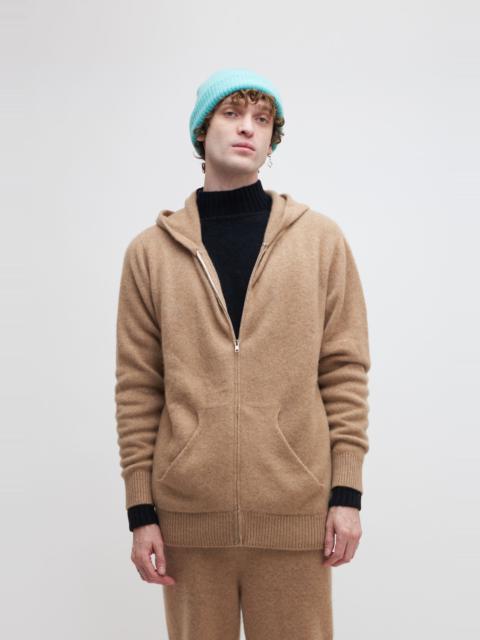 The Elder Statesman HEAVY ZIP HOODIE