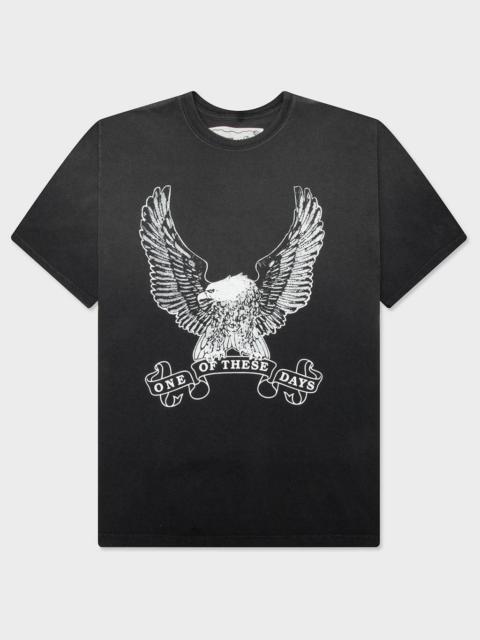 One Of These Days AN AMERICAN ORIGINAL T-SHIRT - SUN FADED BLACK