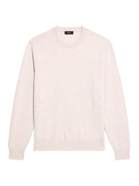 Theory Men's Hilles Cashmere Crewneck Sweater - Alabaster Melange
