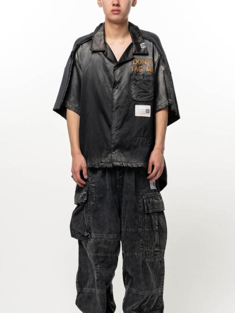 Maison MIHARAYASUHIRO Front Back Docking Short Sleeve Shirt