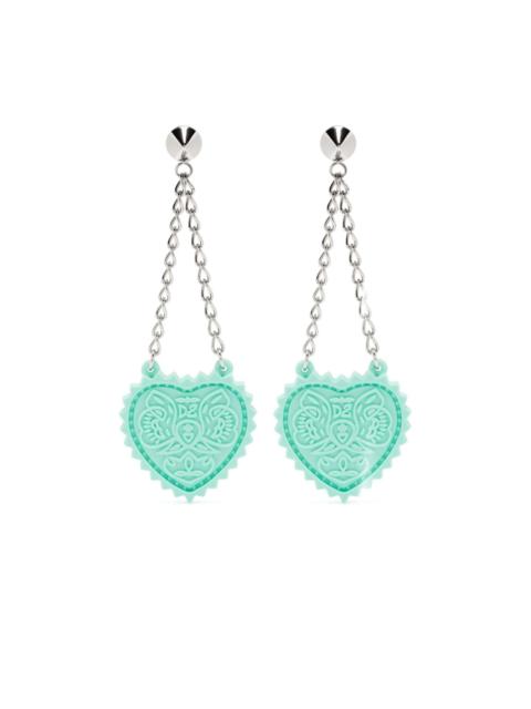 DSQUARED2 heart-pendant earrings