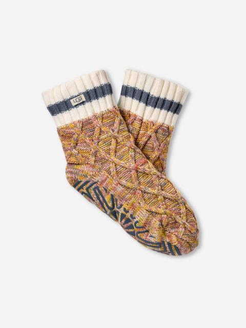 UGG ® Women's Deedee Fleece Lined Quarter II Acrylic Blend in Dusk/Dart Melange