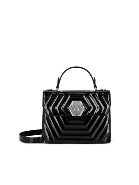 PHILIPP PLEIN Hexagon quilted tote bag