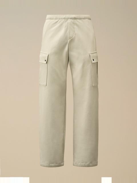 C.P. Company Diagonal Raised Fleece Cargo Sweatpants