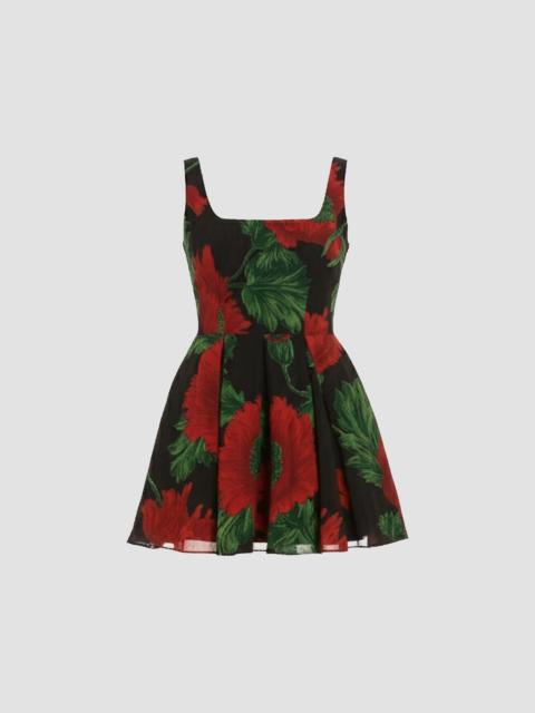 Dress The Population Women's Ainsley Floral Sleeveless Minidress - Black Multi