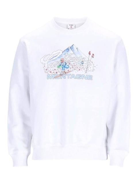 CASABLANCA montagne-print sweatshirt