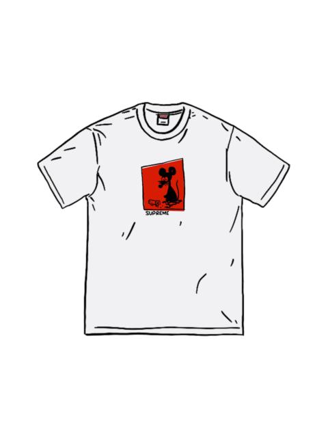Supreme Mouse Tee White