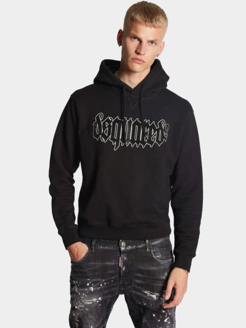 DSQUARED2 GOTHIC COOL FIT HOODIE SWEATSHIRT