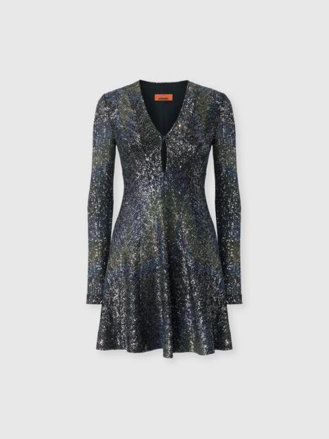 Missoni Dégradé mini dress with sequins