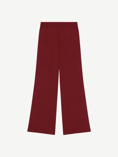 'Tiger Tail K' flared trousers