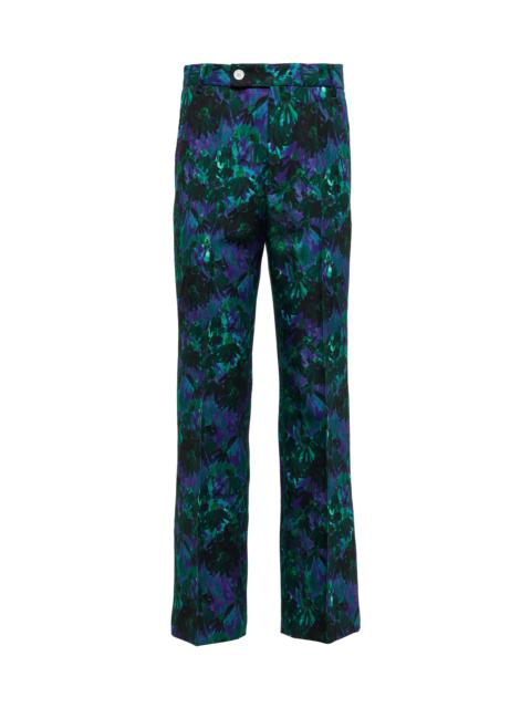 Plan C Cropped floral pants