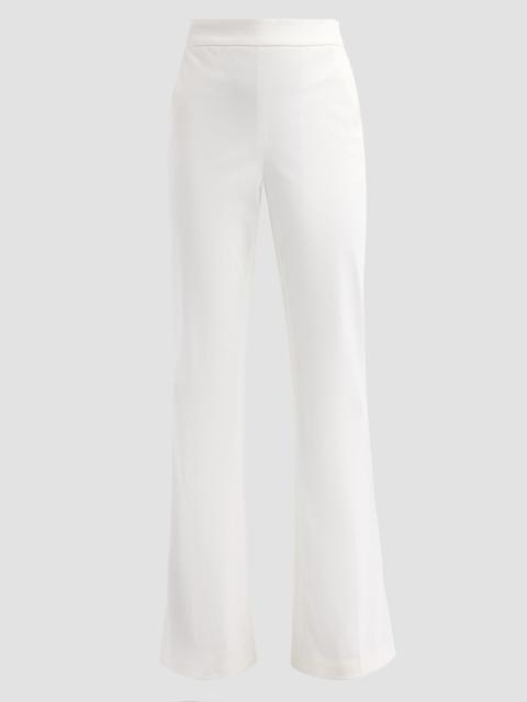 SIMKHAI Women's Gia Cotton-Blend Kick-Flare Pants - Ivory