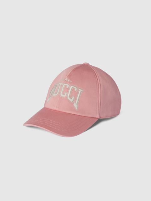 GUCCI Cotton embroidered baseball hat
