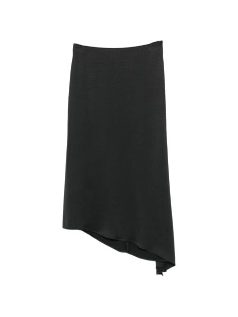 PESERICO asymmetric-hem skirts