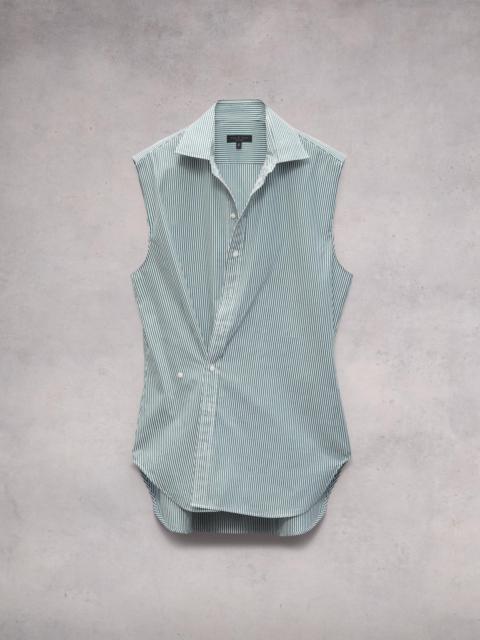rag & bone Indiana Cotton Poplin Sleeveless Shirt
Relaxed Fit Button Down