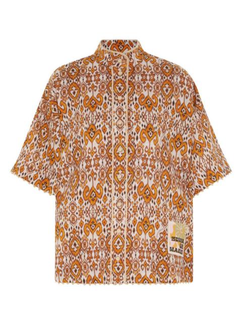 Zimmermann WYLIE RELAXED SHIRT