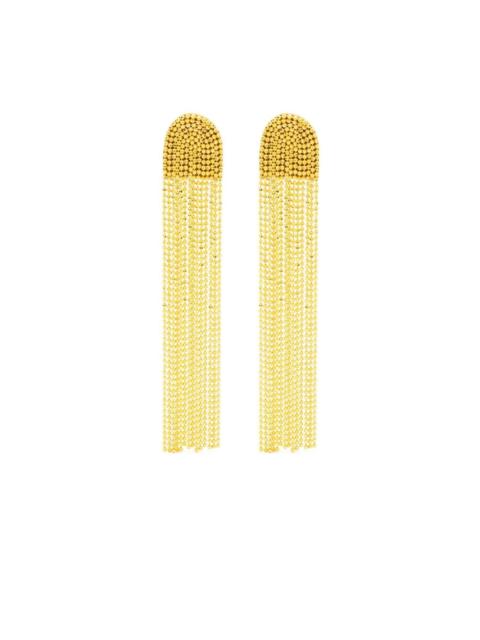 FABIANA FILIPPI tassel-detail drop earrings
