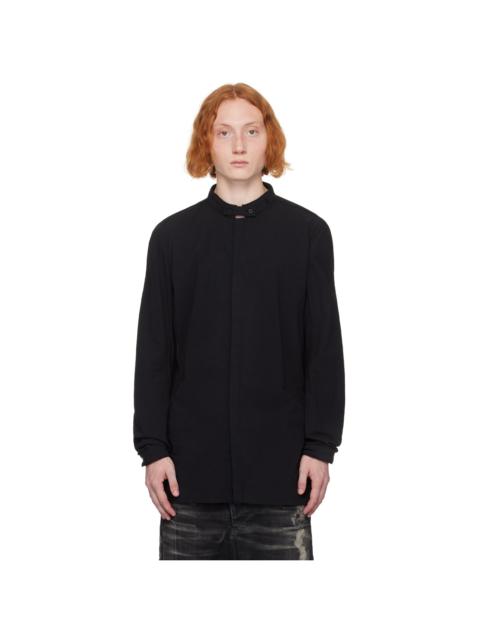 Boris Bidjan Saberi Black Object-Dyed Shirt