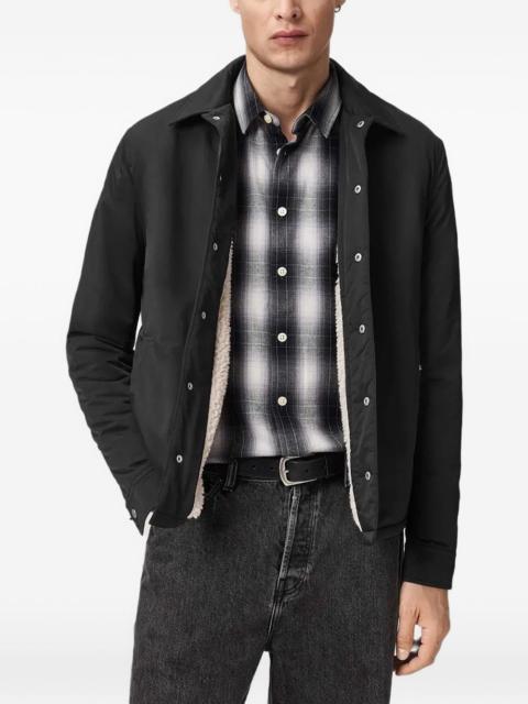 ALLSAINTS Longhaul buttoned shirt jacket