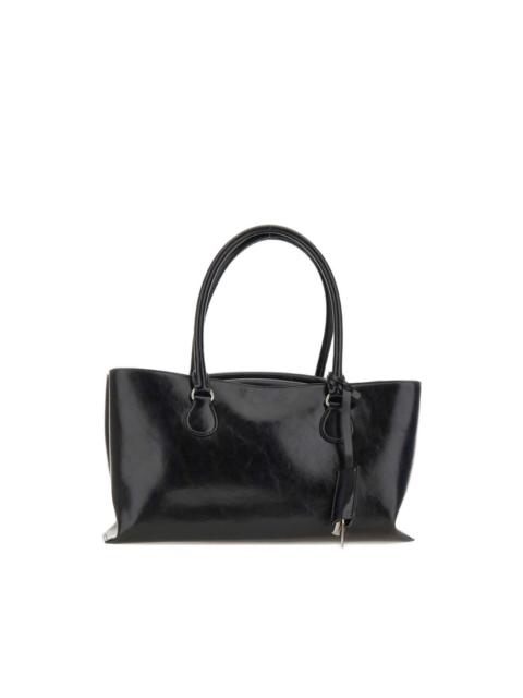 OSOI double-handle leather tote bag
