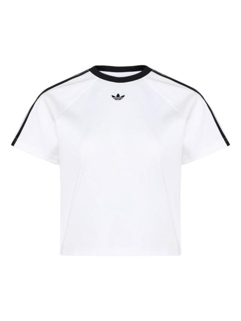 adidas (WMNS) adidas Cali Baby T-Shirt Asia Sizing 'White' KT7793