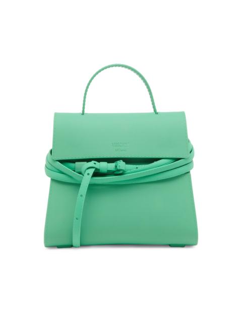 Moschino Women's Tie Me Top Handle Bag - Green