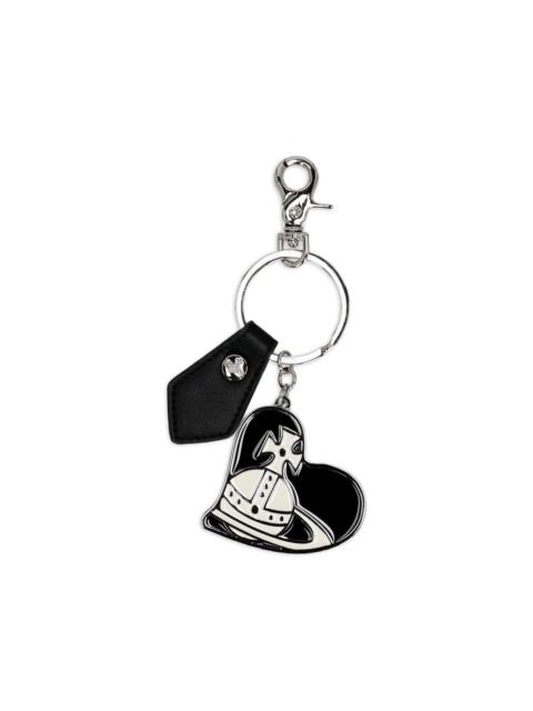 Vivienne Westwood Orb heart-charm keyring
