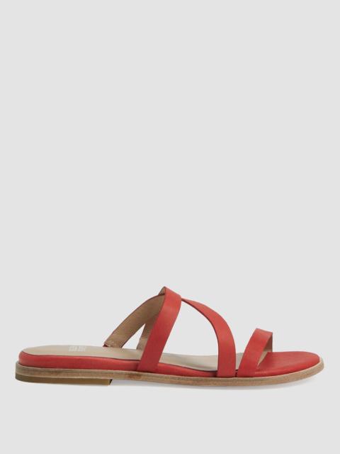 EILEEN FISHER Kira Tumbled Leather Sandal