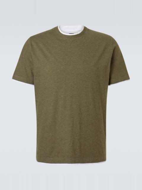 FEDELI Cotton jersey T-shirt