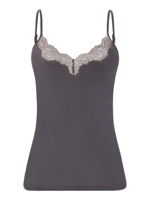 HANRO Dana Scalloped Lace V-Neck Camisole