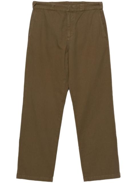 Aspesi twill straight-leg trousers