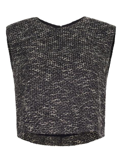 ADAM LIPPES Mercer tweed top