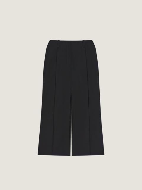 Givenchy MIDI PANTS SKIRT IN WOOL AND MOHAIR